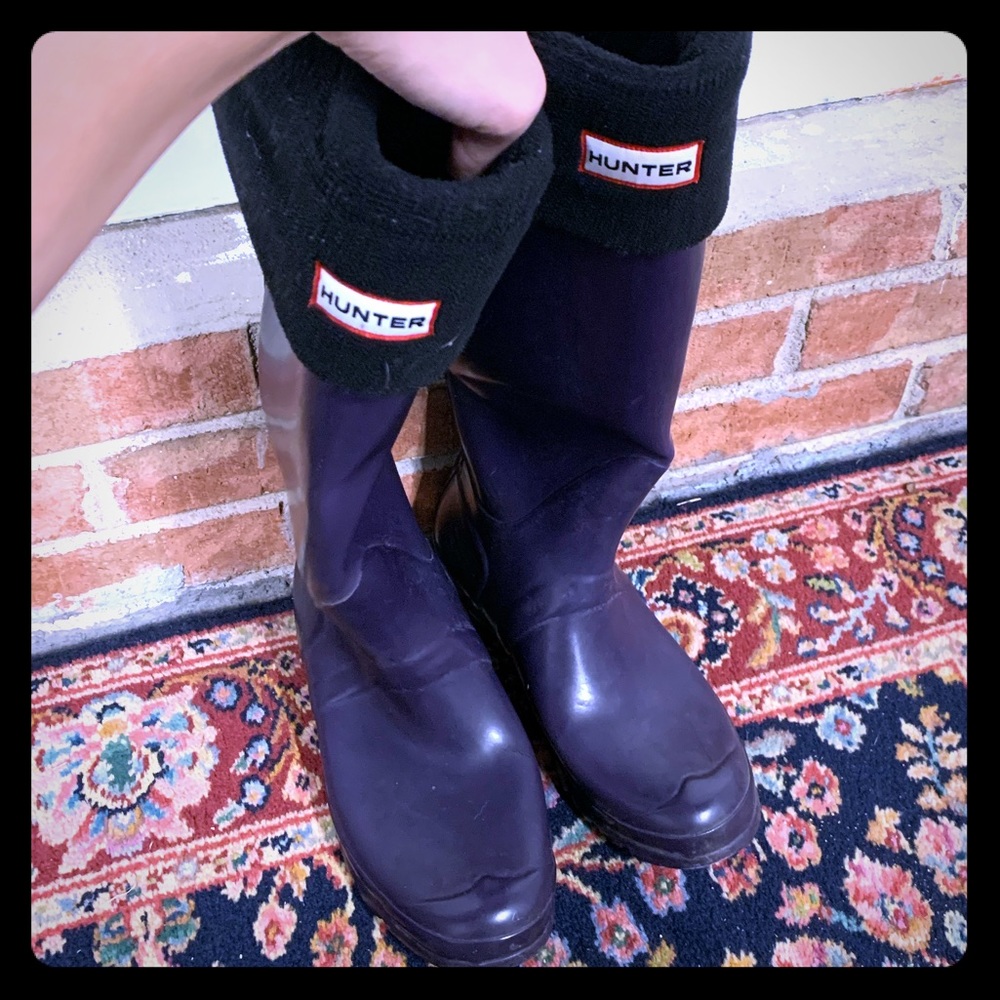 Hunter Original Tall Boots w/Boot Socks